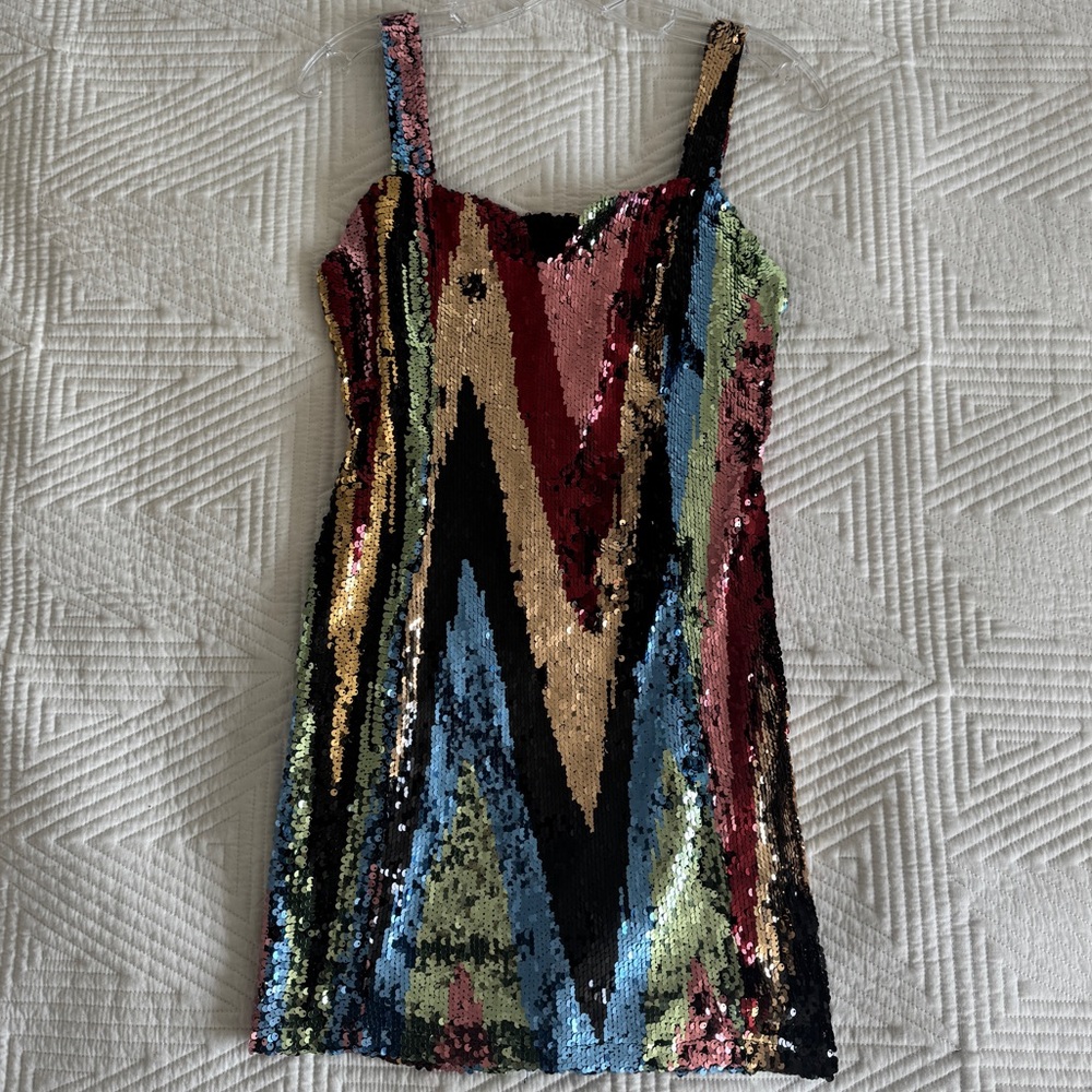 NWT NASTY GAL Sequin Dress - Picture 1 of 7